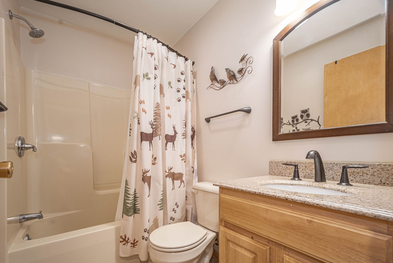 Bathroom 3, Bear Mountain Lodge, Garrett