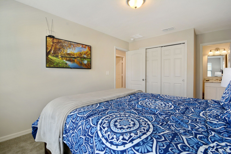 Bedroom 2, Four Bedrooms TownHome Compass Bay Resort 5130, Osceola