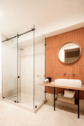 Bathroom 4, Ana Polanco Apartments, Mexico City
