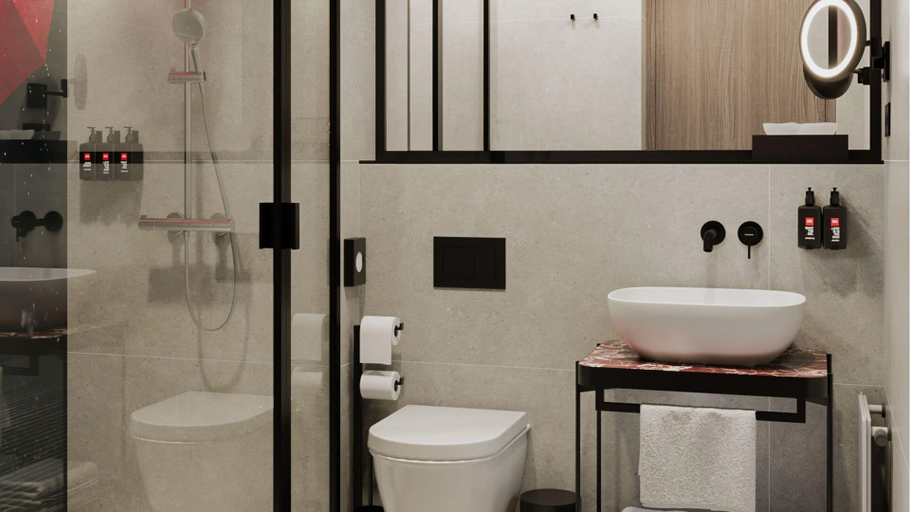 Bathroom 5, Radisson RED Berlin Kudamm, Berlin