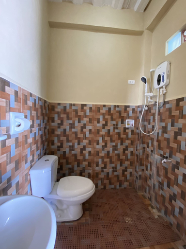 Bathroom 4, Oceanfront Beach Resort, Lazi