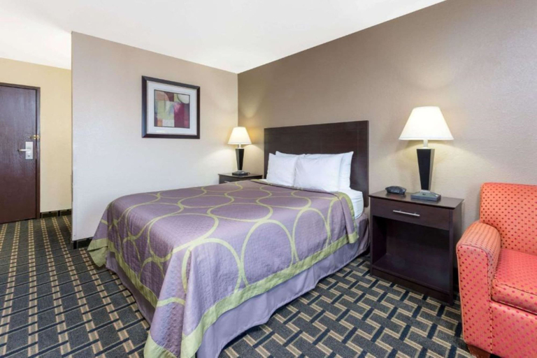 Bedroom 3, Super 8 by Wyndham Springfield East, Sangamon