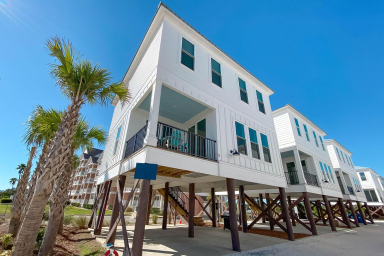 Exterior & Views, New Coastal Cottage w/ Gulf View, Shared Pool, Baldwin