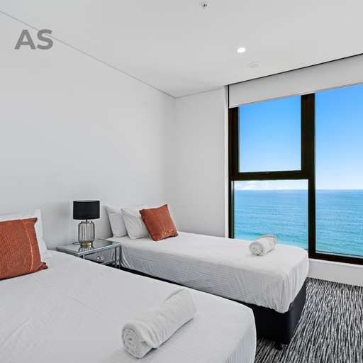 Bedroom 2, Esplanade (Ocean) - Apartment Stay Private, Gold Coast