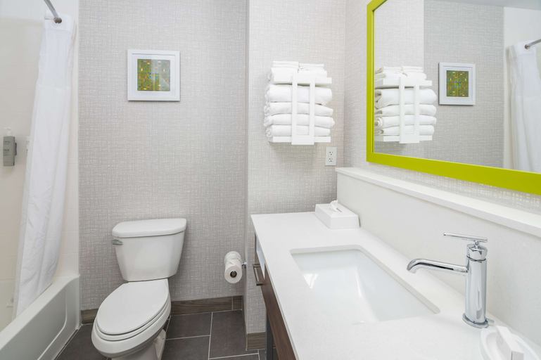 Bathroom 4, Hampton Inn & Suites Hartford-Manchester, Hartford