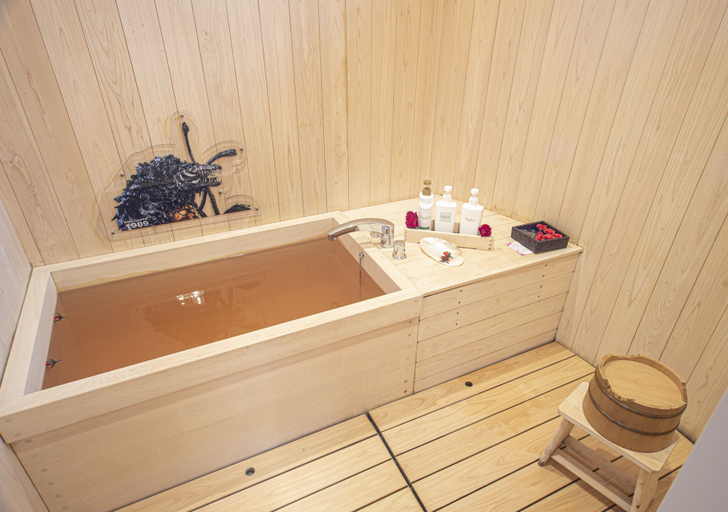 Bathroom 5, Grand Chariot Hokutoshichisei 135°, Awaji