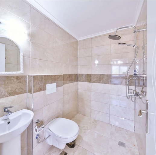 Bathroom, Kaya Apart, Kaş
