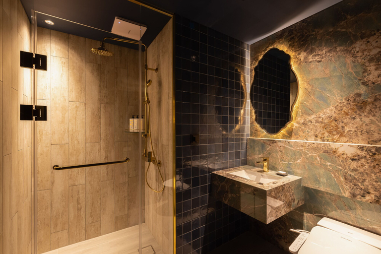 Bathroom, Sono Calm Vivaldi Park, Chuncheon