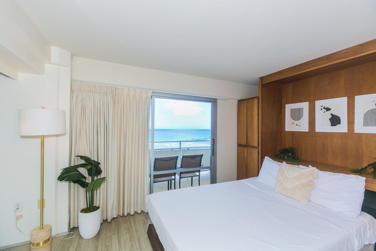 Bedroom 4, Two Bedroom Condo Overlooking Ala Wai Boat Harbor by RedAwning, Honolulu