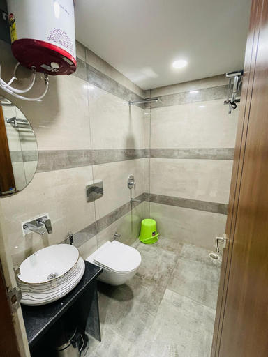 Bathroom 3, Hotel Narmada Residency, Sambalpur