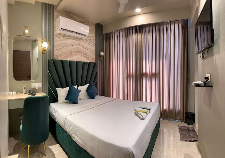 Bedroom 2, Hotel Grand Nidhivan, Nagpur
