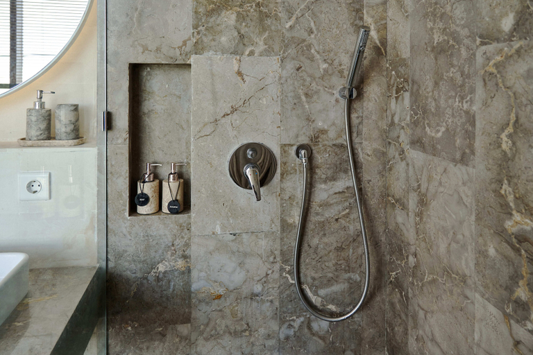 Bathroom 4, Bali's Quiet Shore - Om Cemagi Villa with Private Pool & Views, Badung