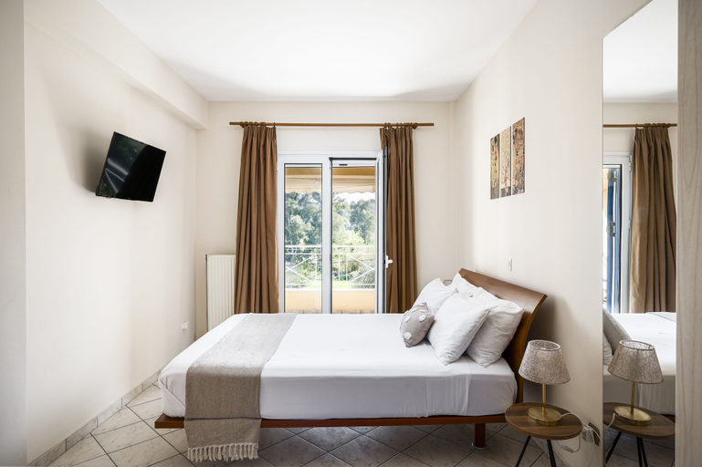 Bedroom 3, Villa Nina with Private Plunge Pool by Konnect, 5 km to Corfu Town, Ionian Islands