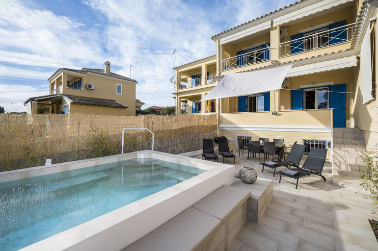Exterior & Views, Villa Nina with Private Plunge Pool by Konnect, 5 km to Corfu Town, Ionian Islands