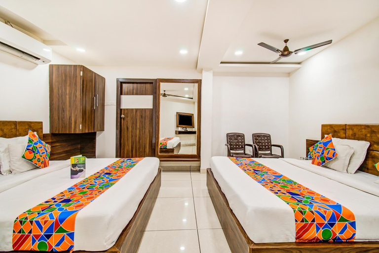 Bedroom 3, FabHotel Rajnandani Residency - Bhanwarkuan, Indore
