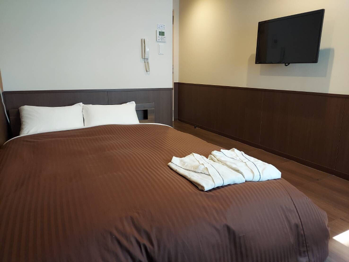 Bedroom 2, Hotel Ekichika Nagahoribashi, Osaka