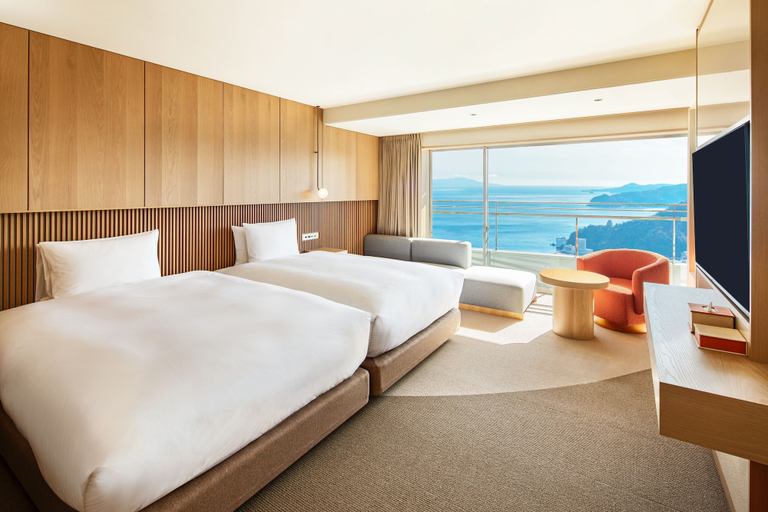 Bedroom 4, Hotel Grand Bach Atami Crescendo, Atami