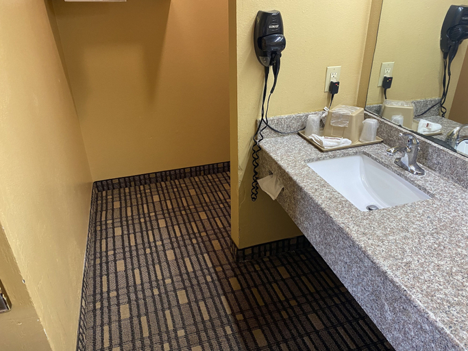 Bathroom, Executive Inn, Potter