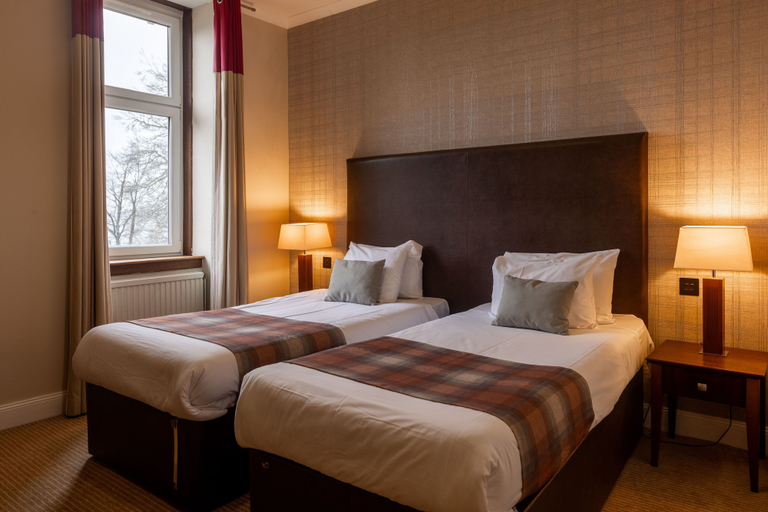 Bedroom 4, Rosslea Hall Hotel, Argyll and Bute