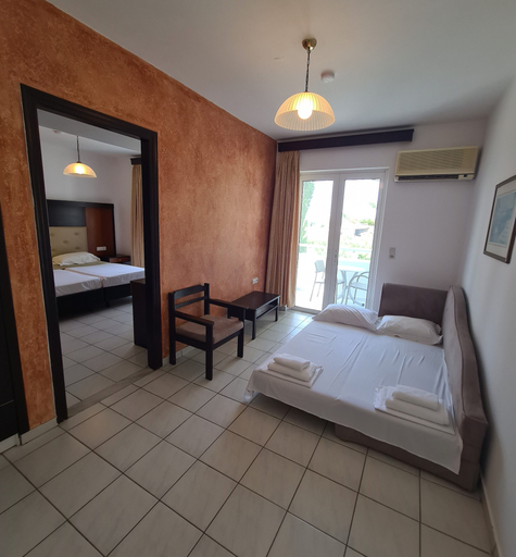 Bedroom 2, Corali Hotel, South Aegean