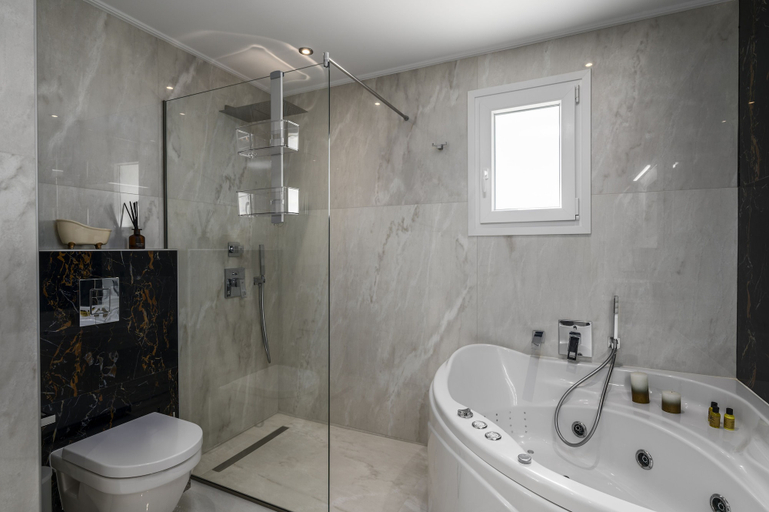Bathroom 4, Villa Monte Leone by Konnect with Pool, Hot Tub, Spa Room & Stunning Seaview, Ionian Islands