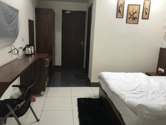 Bedroom 3, Hotel White House Residency By GRB, Sonipat