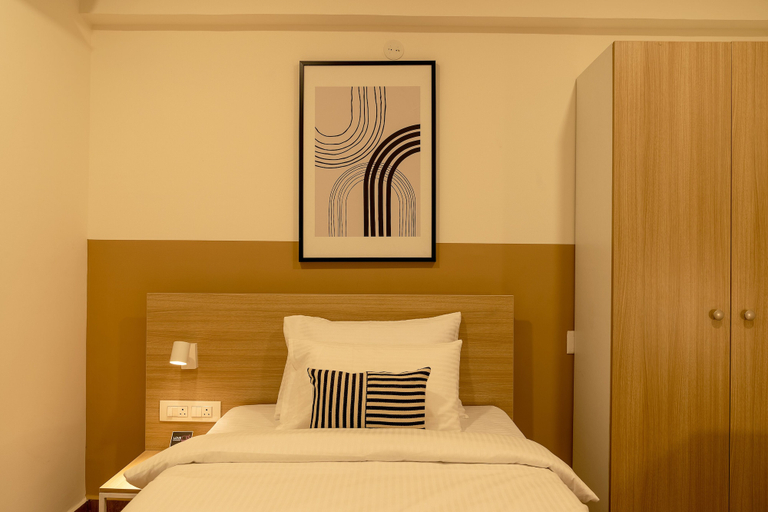 Bedroom 3, Olive Zip Koramangala 4th Block by Embassy Group, Bangalore