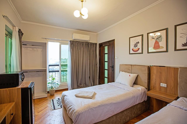 Bedroom 4, Zamalek x Hostel, Al-'Ajuzah