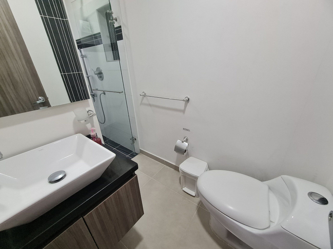 Bathroom 4, 305 Moderno Aparta-Suite en Versalles Tipo Loft - Cali Tower Suites & Lofts, Santiago de Cali