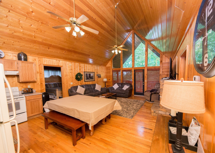 Bedroom 2, Drift Away - Two Bedroom Cabin, Sevier
