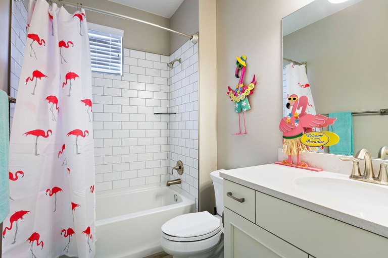 Bathroom 4, Zion Poolhouse by RedAwning, Washington