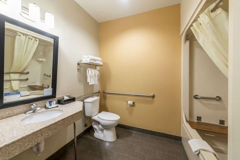 Bathroom 4, Sleep Inn & Suites Green Bay South, Brown