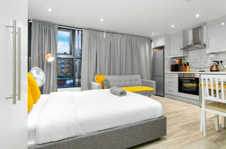Bedroom 5, City Studio - 3 Sleeps, London