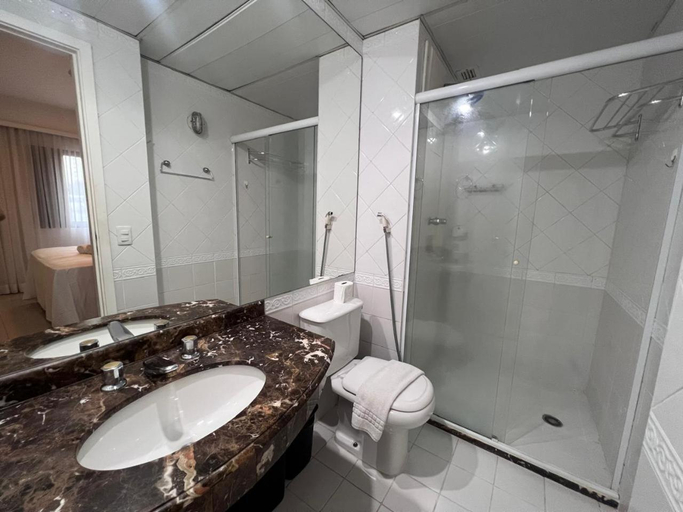 Bathroom 4, Hotel Privilegio Av Macuco 579 Moema Sao Paulo, São Paulo