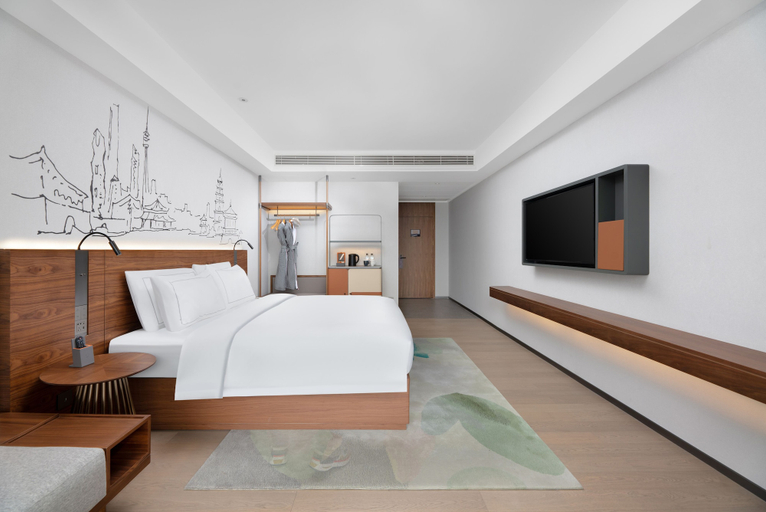 Bedroom 2, UrCove by Hyatt Xi'an Hi-Tech CROSS Wanxianghui, Xi'an