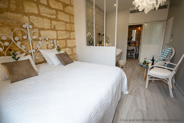 Bedroom 4, La Parenthèse des Capucins - Bordeaux, Gironde