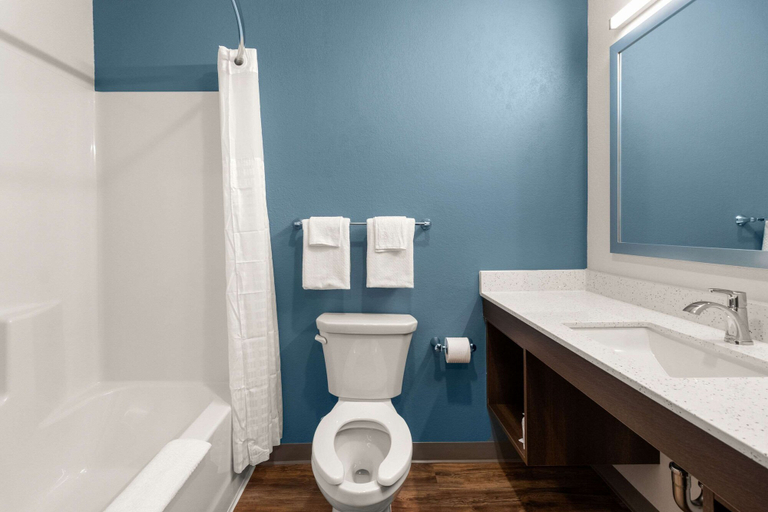 Bathroom 4, Woodspring Suites Bowling Green I-65, Warren