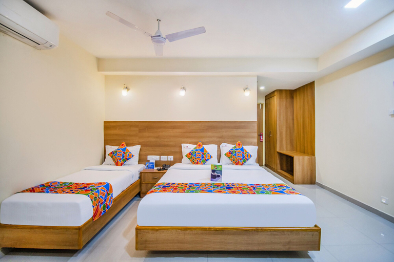 Bedroom 3, FabHotel Jansi Deluxe, Coimbatore