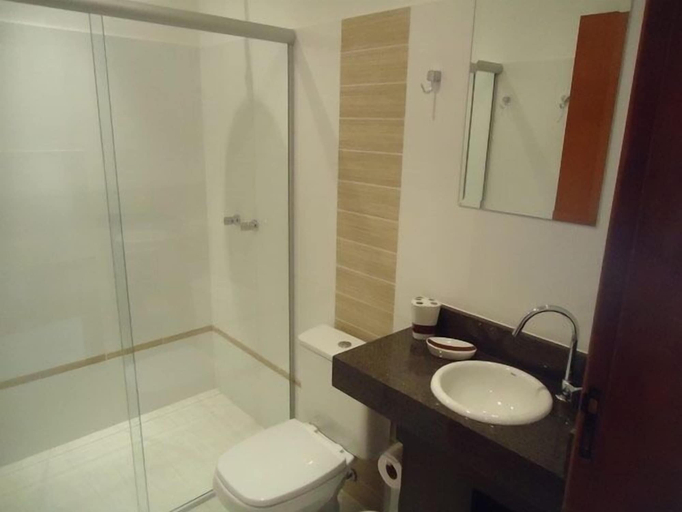 Bathroom 3, Prime Hotel Hortolandia, Hortolândia