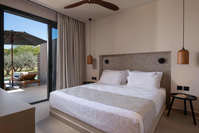 Bedroom 4, Olivera Suites Sarti, Central Macedonia