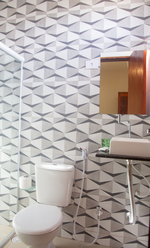 Bathroom 4, Pousada Recanto Caiçara, São Miguel dos Milagres