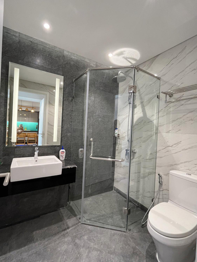 Bathroom 4, Lyly's House - Altara Quy Nhon - Can ho view bien 2 phong ngu, Qui Nhơn