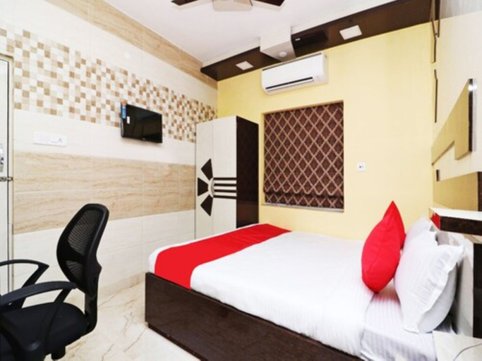 Bedroom 3, Goroomgo Sanjoy Guest House Ruby Tagore Park Kolkata, South 24 Parganas
