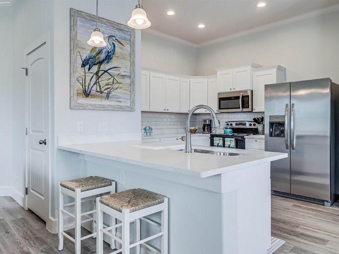Private kitchen 5, Pelican Reef Or104 3 Bedroom Home by RedAwning, Aransas