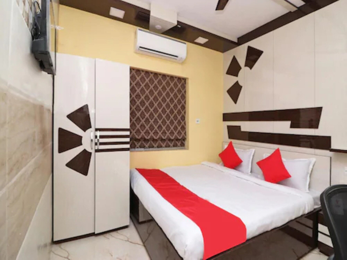 Bedroom 5, Goroomgo Sanjoy Guest House Ruby Tagore Park Kolkata, South 24 Parganas