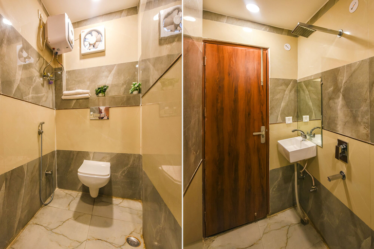 Bathroom, FabExpress Santosh Residency, Delhi