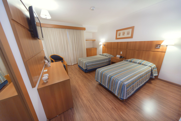 Bedroom 3, Hotel Plaza Mayor, Santo André