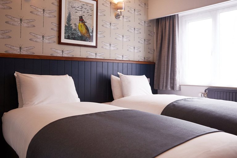 Bedroom 2, The Chase Hotel by Greene King Inns, Warwickshire
