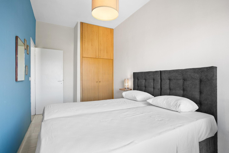 Bedroom 2, Sun Beach Apartments in Chania 8 & 10 & 13, Crete