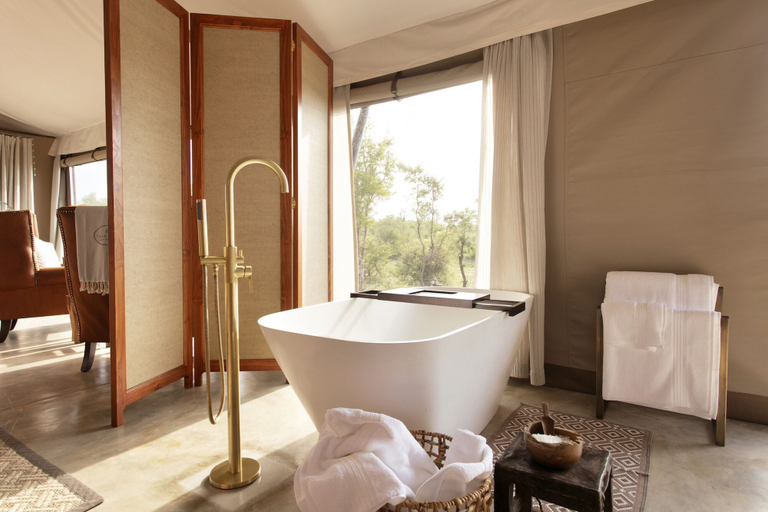 Bathroom 5, Thabamati Luxury Tented Camp, Ehlanzeni